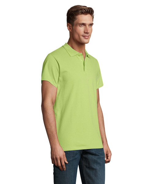 SPRING II  Polo homen  210g - Apple GreenXL