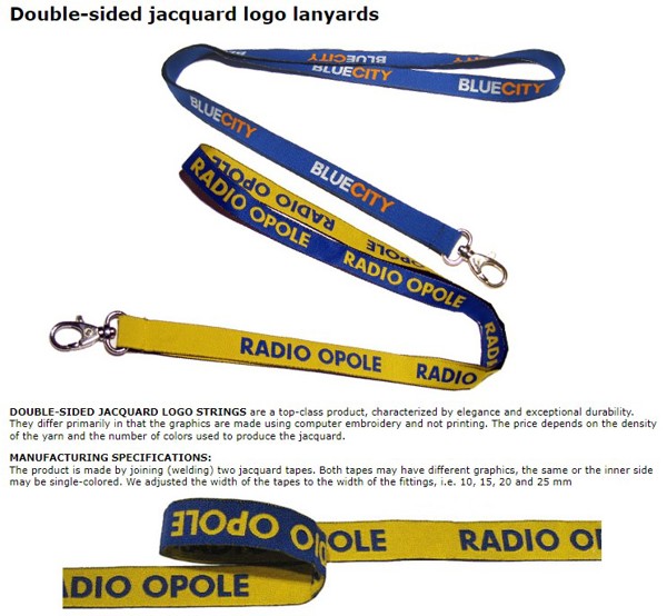 Lanyards - custom made