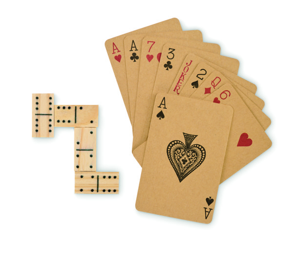 Domino and cards set Domi&Cards