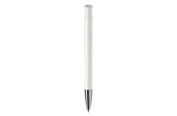 Avalon kuglepen metal spids farvet - Hvid