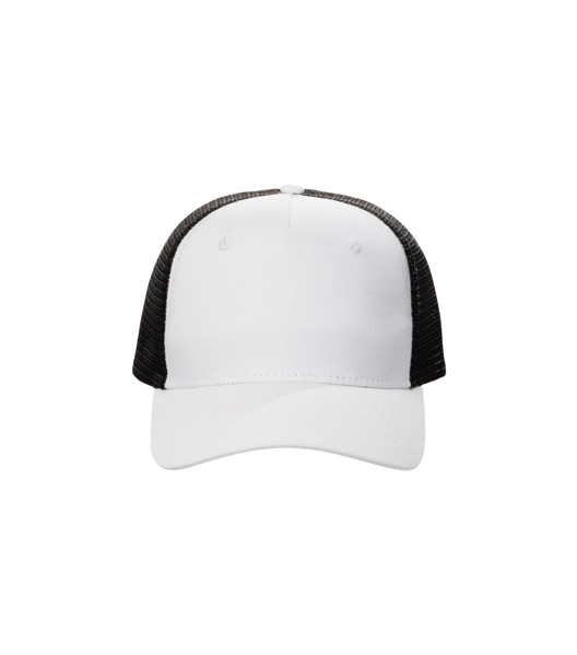 Cap Unisex Malfini® Trucker 5P - White / adjustable