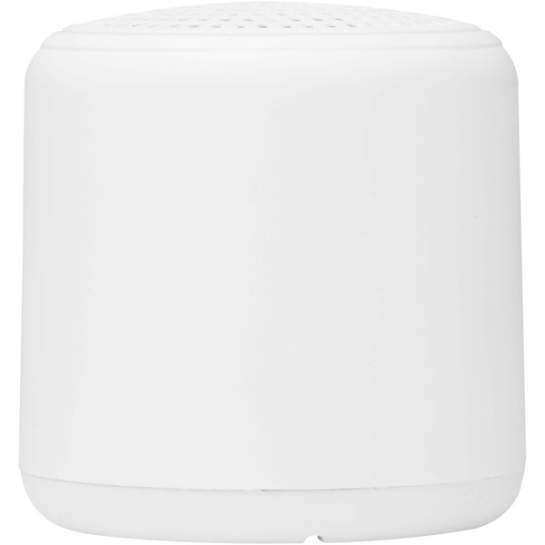 Velkis 3 W Bluetooth® Lautsprecher aus recyceltem Kunststoff - weiss