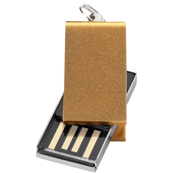 Clé USB mini premium - Doré / 2GB