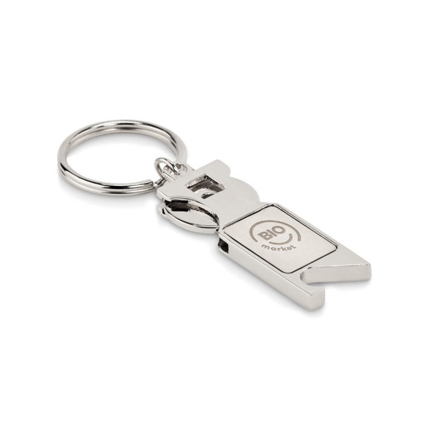 Porte-clés Jeton Euro Tokeu