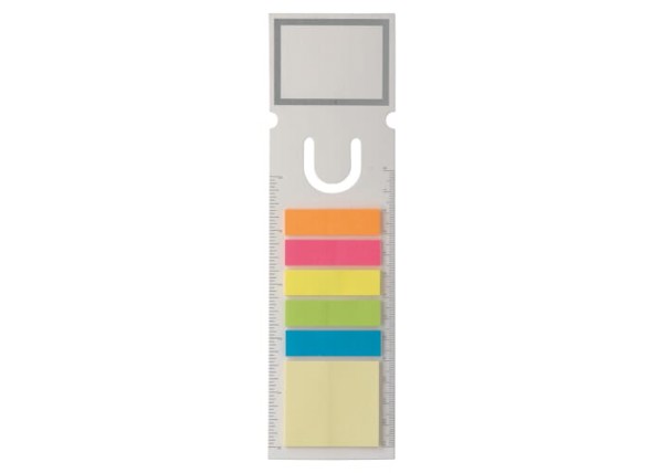 Bookmark/sticky notes/square - White