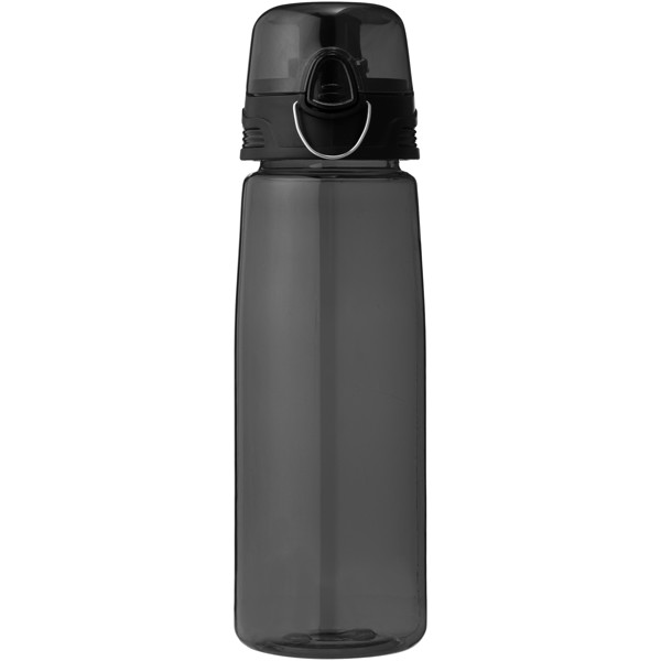 Capri 700 ml sport bottle - Transparent Black