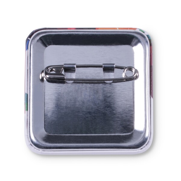 Square shape buttons in 3 sizes - 40x40mm