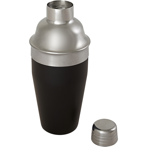 Gaudie recycled stainless steel cocktail shaker - Black