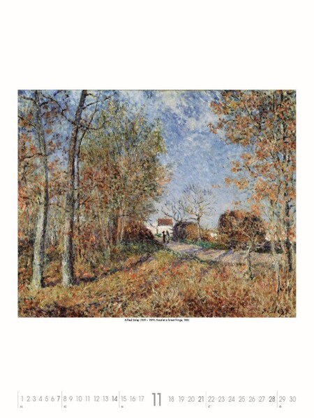 Nástenný Kalendár Impressionists 2027