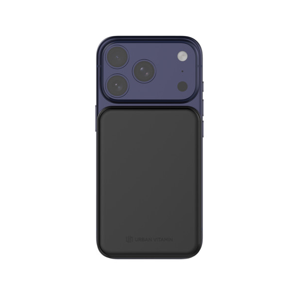 Powerbanka Qi2.2 25W Urban Vitamin Pomona 5000mAh - Černá