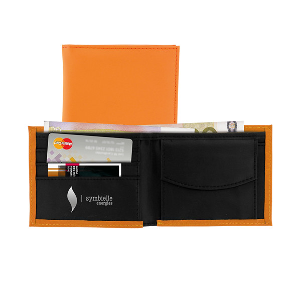 PORTE MONNAIE AVEC BLINDAGE STOP RFID - Vert