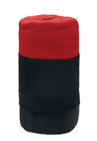 Couverture de voyage en RPET Musala Rpet - Rouge