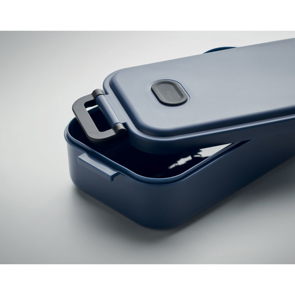 Indus lunch box airtight lid, 800 ml - French Navy
