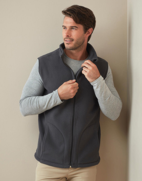 Fleece Vest - Grey Steel / 2XL