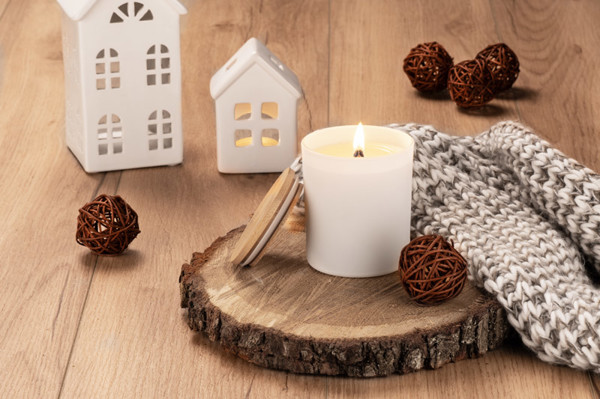 Soybean wax candle 220g - Library - VERA YOUNG