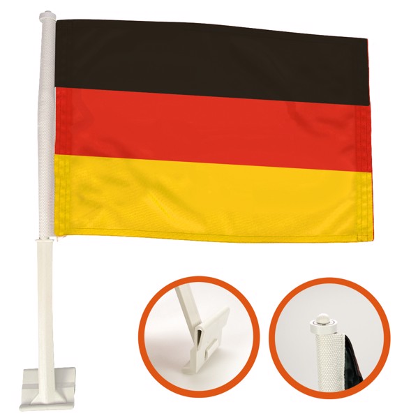 Drapeau Pour Auto "Nations - Allemagne"