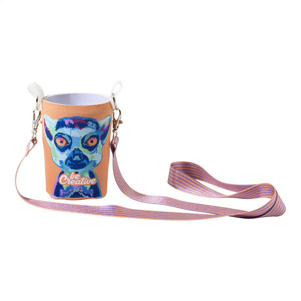 Rpet Can Cooler PrintCan Carry, Sleek-Type - White