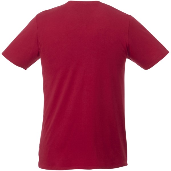 Gully pánské pocket tričko s krátkým rukávem - Tmavě červená / Navy / XXL