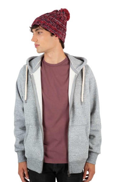 Bobble Beanie - Black Twist