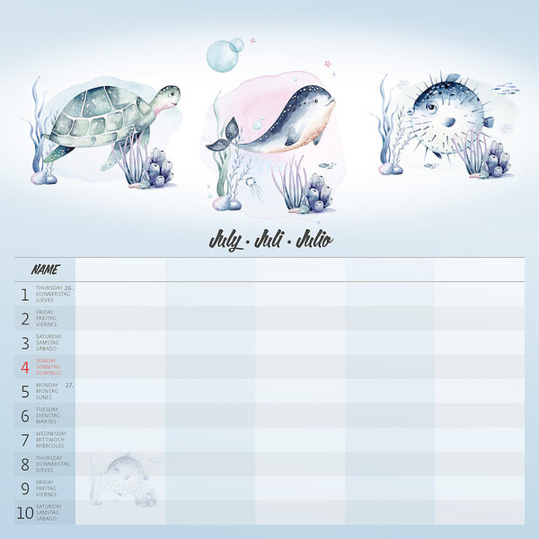 Calendar Family Planner