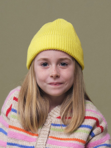 Kids Fashion Beanie - Violet