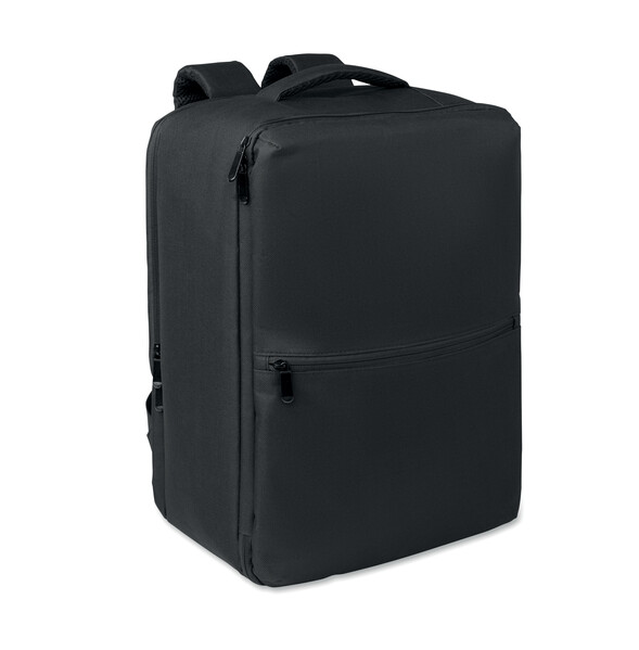 RPET backpack w/vacuum bag 18L Cityflow - Black