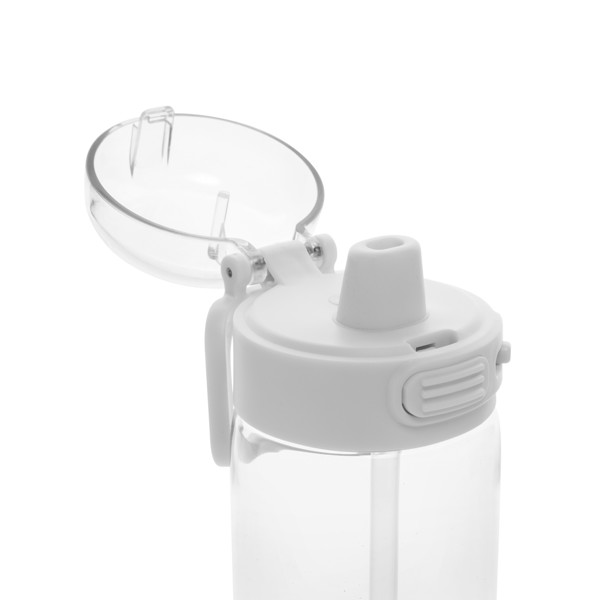 Sip'nLock RCS rPET auslaufsichere Sport-Trinkflasche 800ml - Weiß