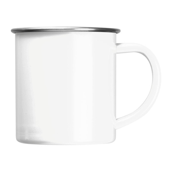 Steel Cup Trezzo 350 ml - White