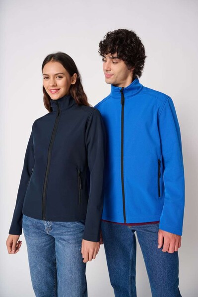 Men's Basic Softshell Jacket - Ideal Dark Grey / 2XL