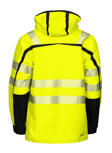 6417 JACKET HV YELLOW/BLACK M