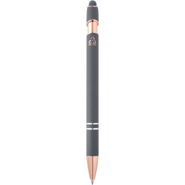 Nanna ballpoint pen with rose gold finish (blue ink) - Twilight Grey