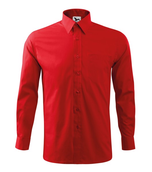 Košile pánská Malfini Style LS - Červená / S