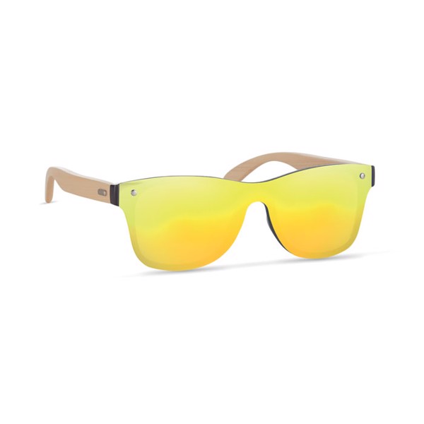 Sunglasses with mirrored lens Aloha - Yellow