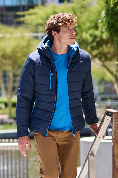 Navigate Thermal Jacket - Black / Orange Pop / 3XL
