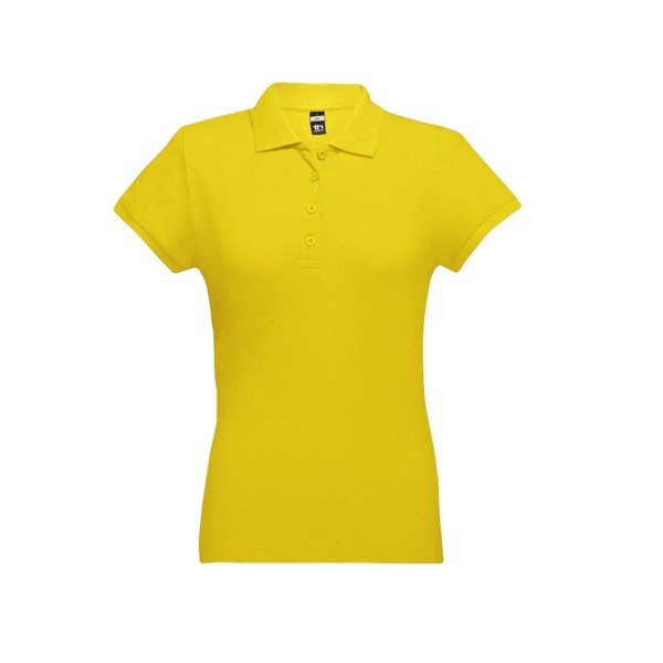 THC EVE. Polo pour femme - Jaune / XL