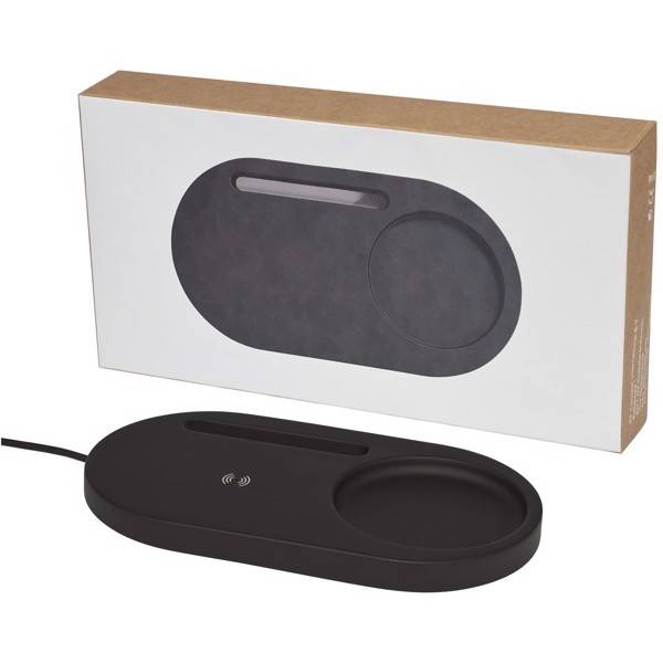 Klip 5W wireless charging desk organizer