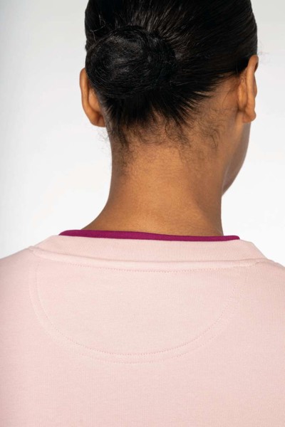 Eco-Friendly Unisex Round Neck Sweatshirt - Peacock Blue / 2XL