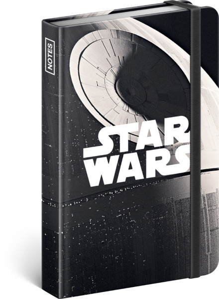 Notique Notes Star Wars – Death Star, Linkovaný, 11 x 16 cm