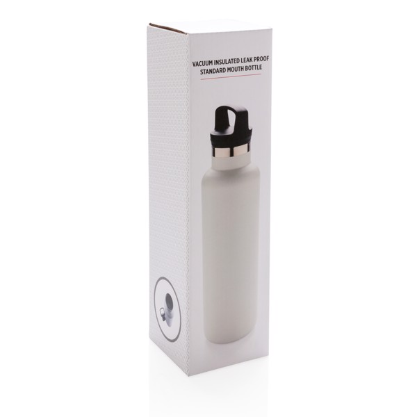 Bouteille isotherme à goulot standard - Blanc Cassé