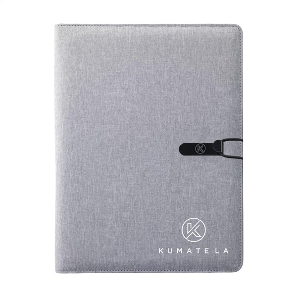 Quest Portfolio RCS RPET A4  porte-documents - Gris