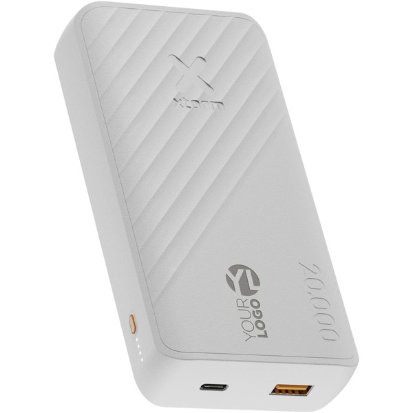 Xtorm XG220 Go2 15W 20.000 mAh Schnelllade-Powerbank - weiss