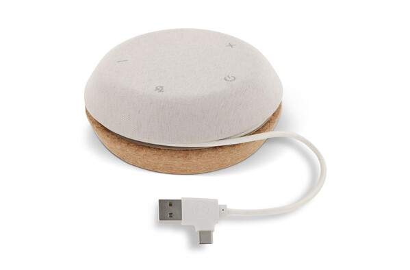 Xoopar Meetair speaker,cork body,dual mics