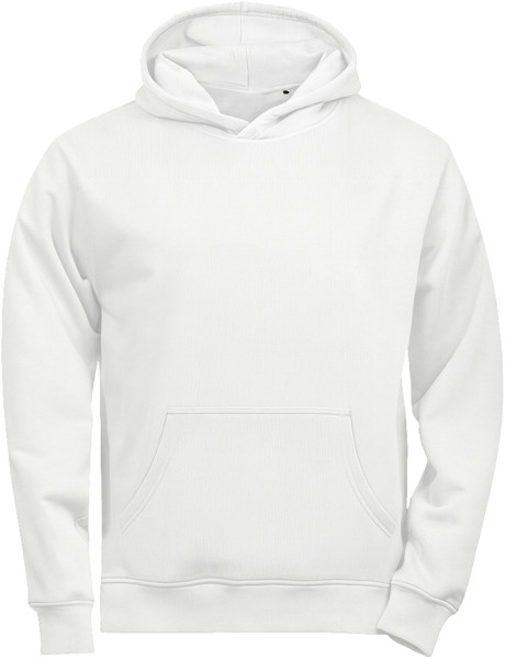 Heavy Kids' Hooded Sweater "Unlabeled" Tee Jays | TJ 5152B - White / (4-6)