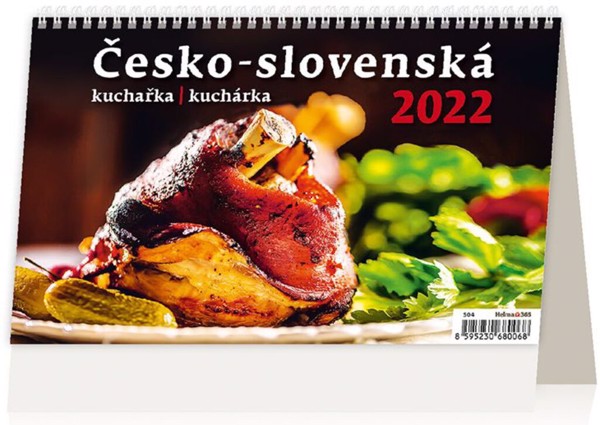 Týdenní kalendář Česko-slovenská kuchařka 2022