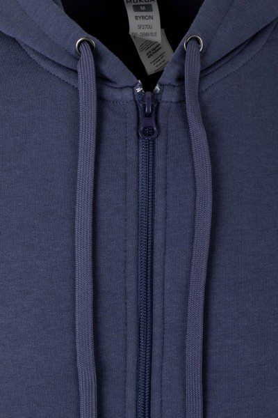 Sweatshirt fecho com capuz BYRON