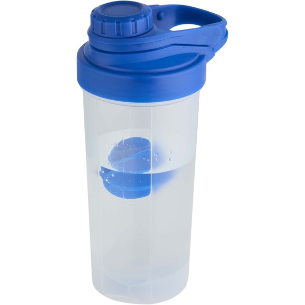 Bouteille de sport Forza de 700 ml avec bille de shaker - Bleu royal