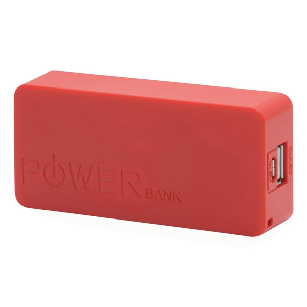 Powerbank Top Energy - Rot