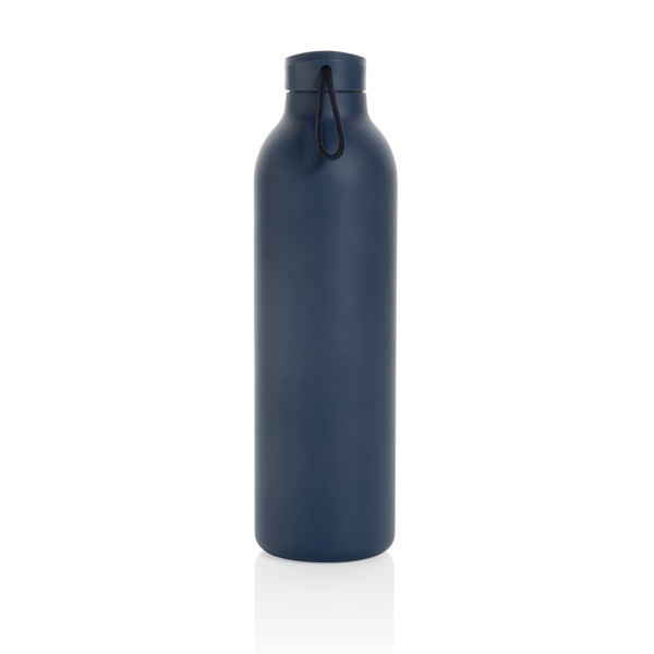 Bouteille isotherme 1L Avira Avior en acier recyclé RCS - Bleu Marine