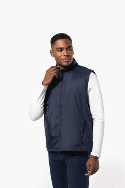 Record - Fleece Lined Bodywarmer - Dark Grey / Black / XL