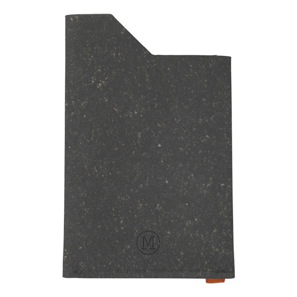 Recycled Leather Cardholder - Black